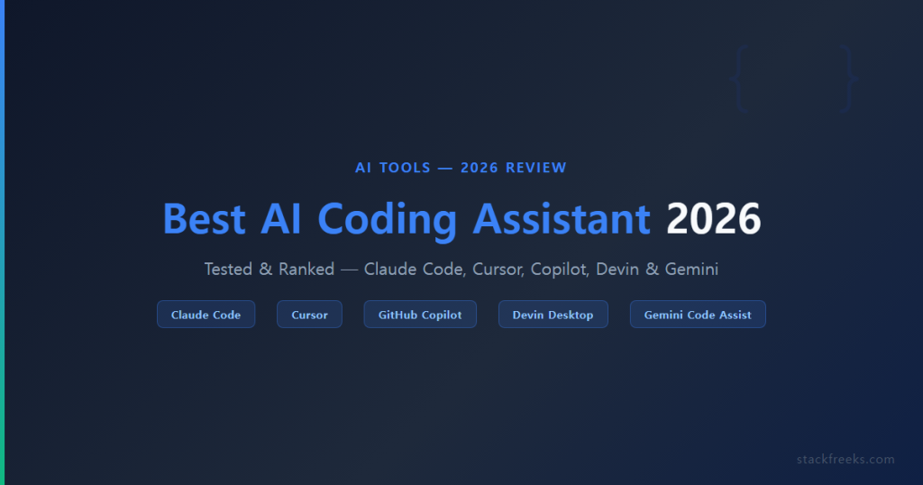 Best Ai Coding Assistant 2026