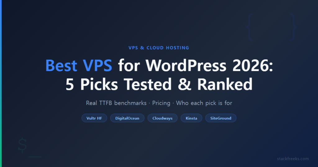 Best Vps For Wordpress 2026