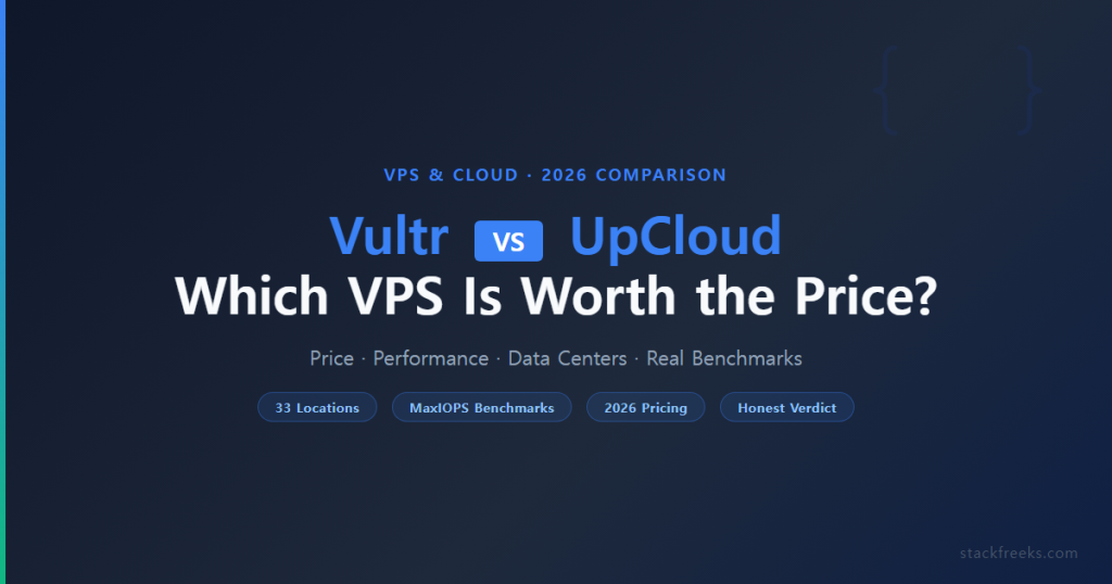 Vultr vs UpCloud 2026: Which VPS Is Worth the Price?