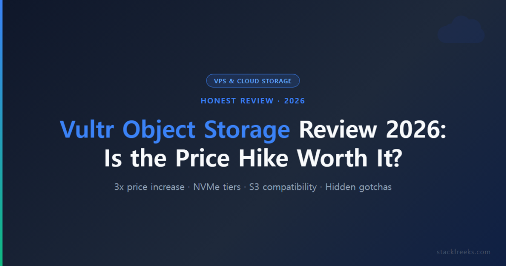 Vultr Object Storage Review 2026: Is the Price Hike Worth It?