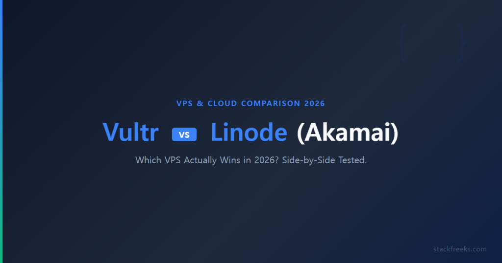 Vultr vs Linode 2026: Which VPS Actually Wins?
